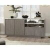 Sauder East Rock Credenza Ao , Accommodates up to a 65 in. TV weighing 70 lbs 431761